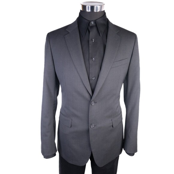 BANANA REPUBLIC Slim Blazer Sport Coat 2 Button Casual Jacket Size 40R WOOL Suit - Picture 2 of 15